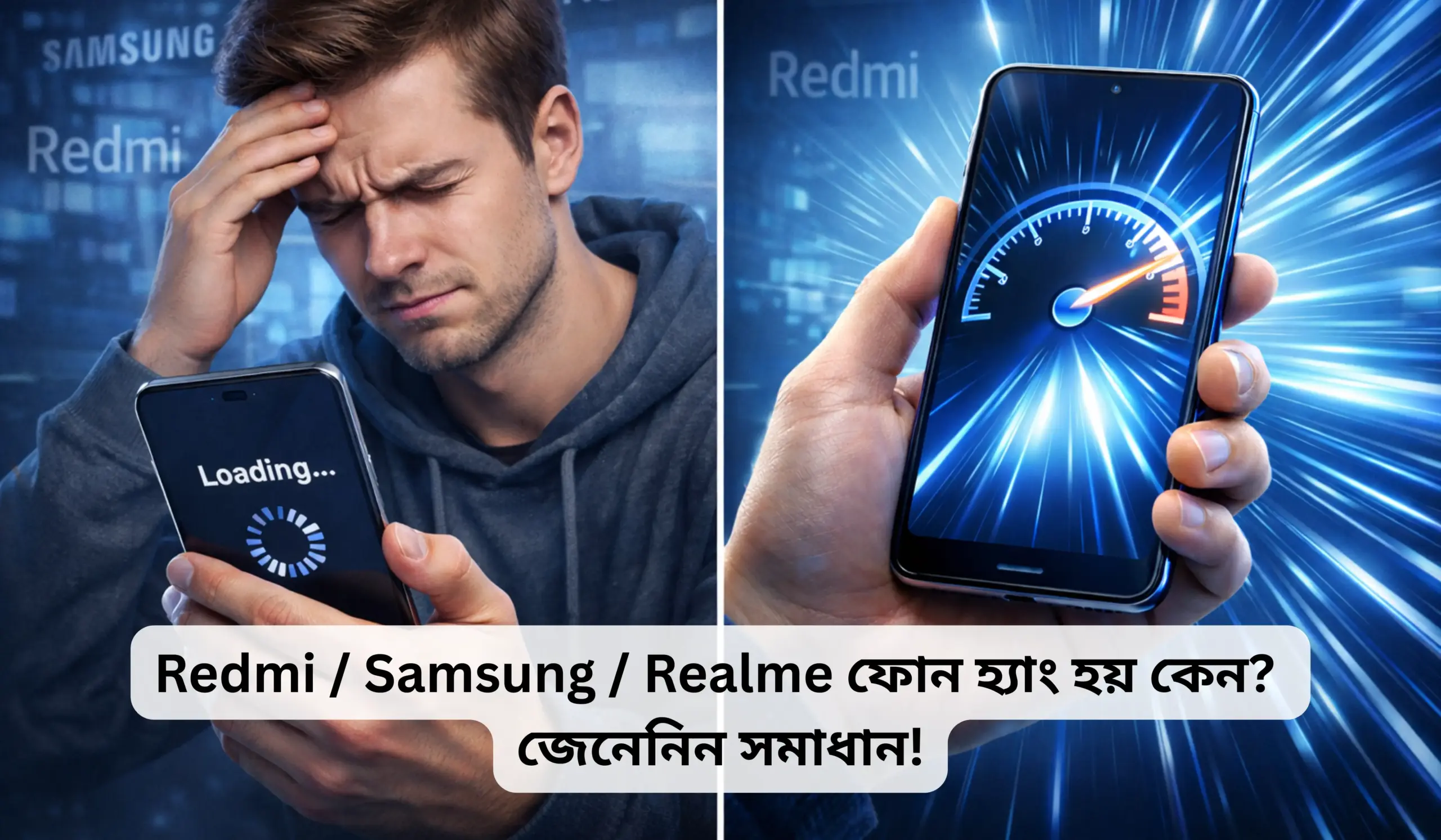 Redmi / Samsung / Realme ফোন হ্যাং হয় কেন? জেনেনিন সমাধান!
