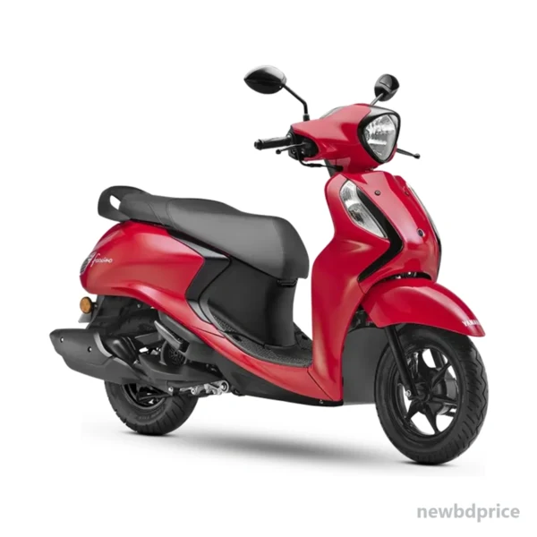 Yamaha Fascino 125 Fi Hybrid vivid red price in Bangladesh - official product photo
