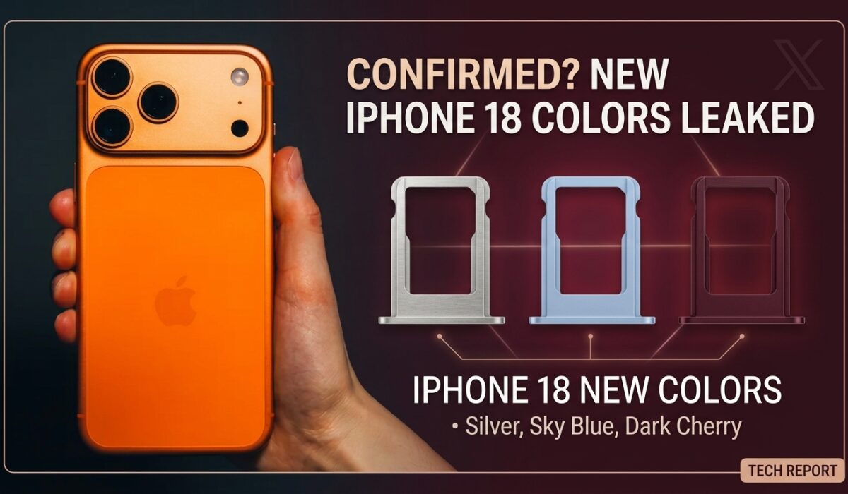 Leaked iPhone 18 Colors Hint at a Major Design Shift for Apple